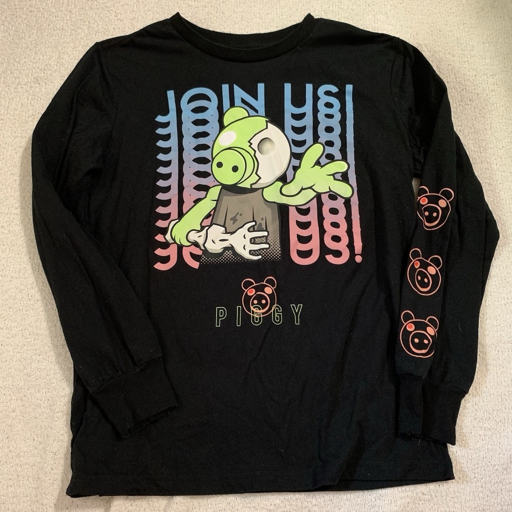 Kids Piggy Tee-Shirt Size Large 14/16 Game Shirt